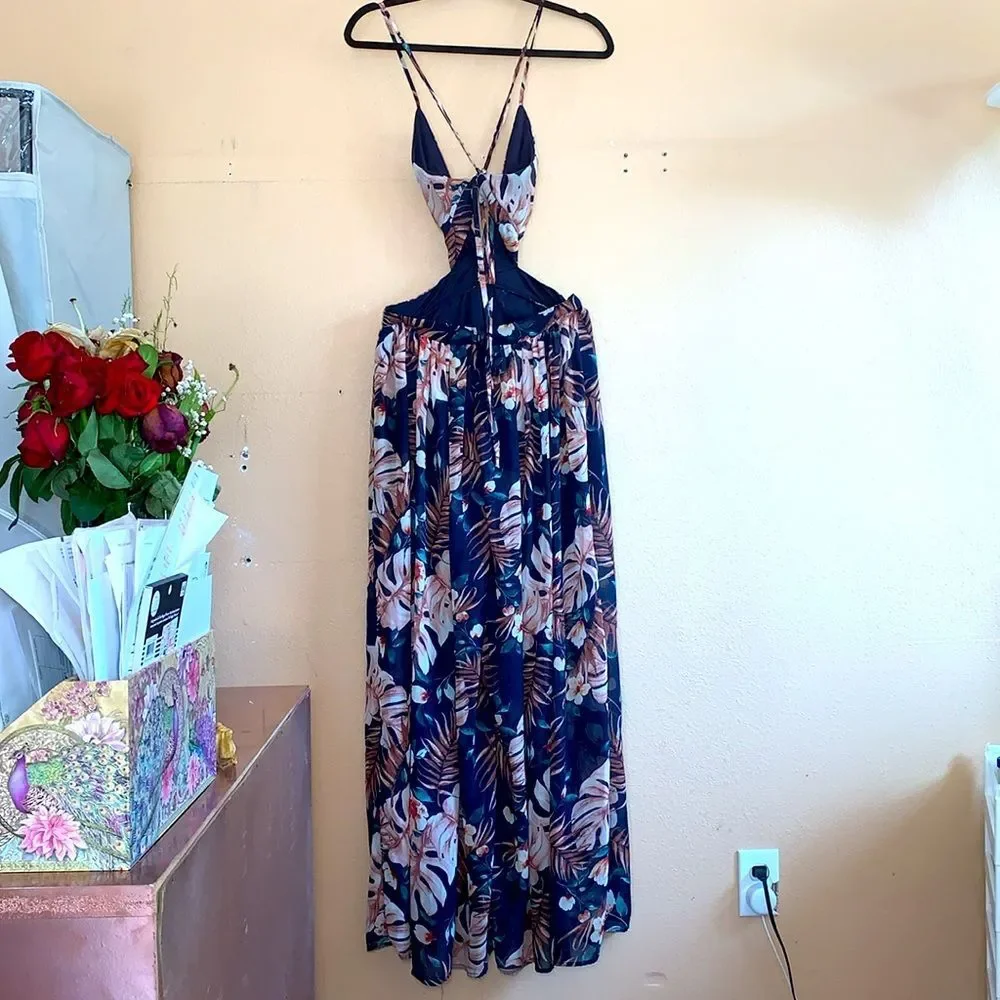Miss Avenue Floral Maxi Dress - Size Medium - Picture 3 of 5